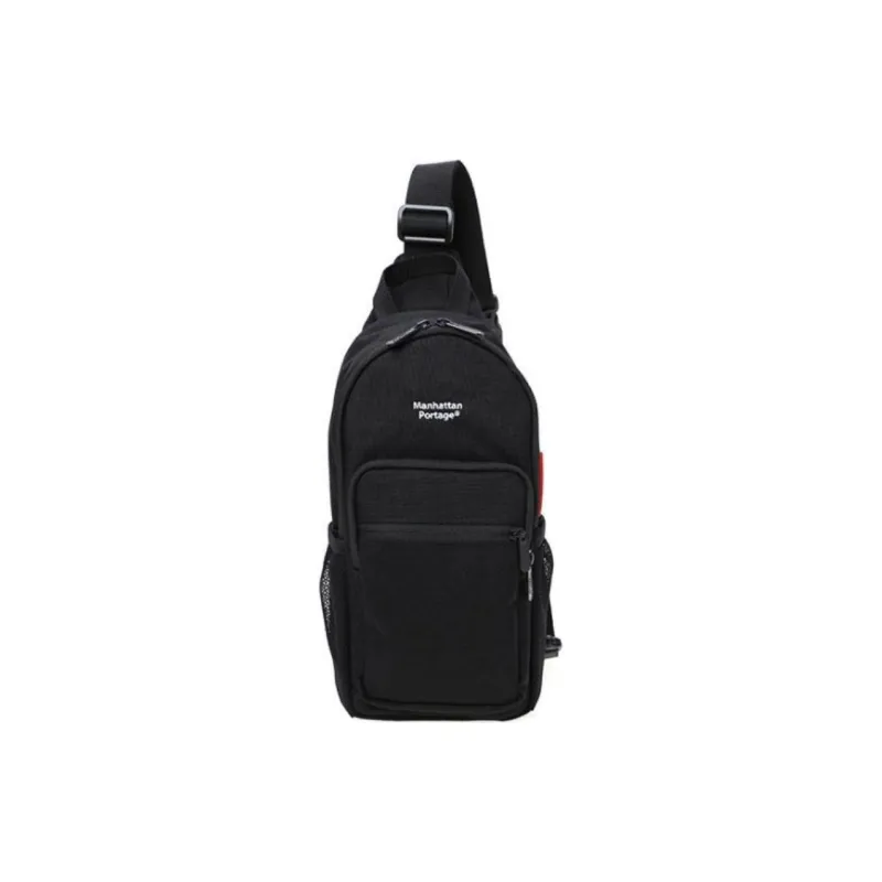 Manhattan Portage CORDURA Classic Fabric Shoulder Bag Crossbody Bag Extra Small Unisex Black-0