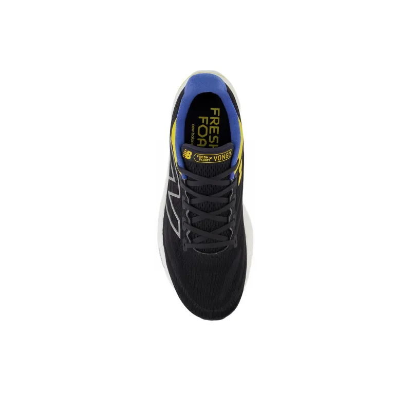 New Balance Fresh Foam X Vongo V6 Anti Slip And Wear Resistant Support Low Top Casual Running Shoes Men's Black Blue-2