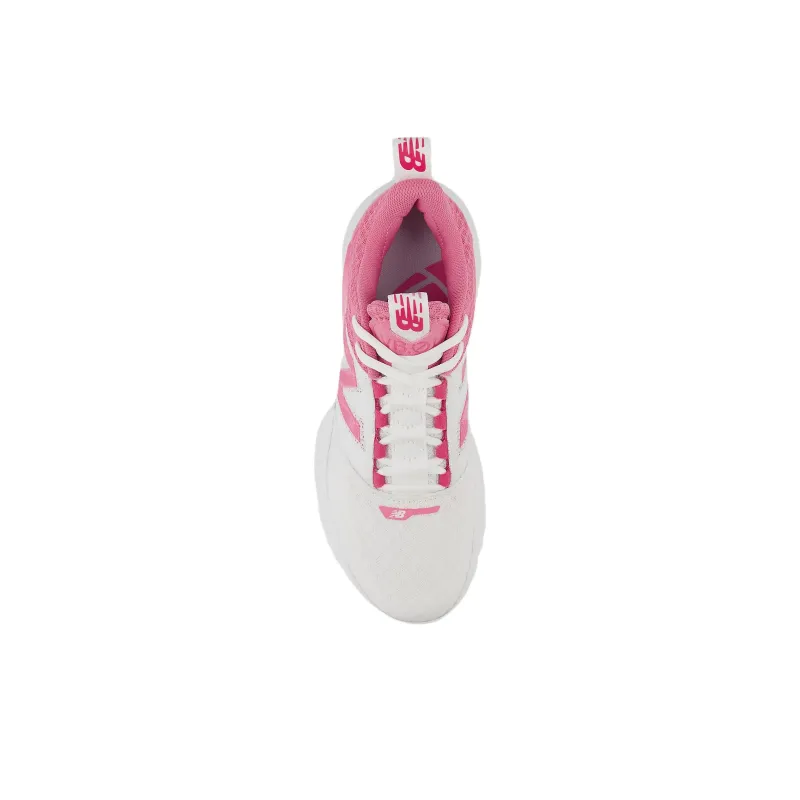 New Balance NB FuelCell VB 01 Slip Resistant, Abrasion Resistant, Lightweight Low Top Training Shoes Women's White Pink-3