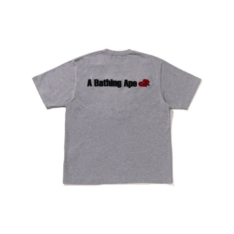 A BATHING APE Circular Ape Head Relaxed Fit Tee-3