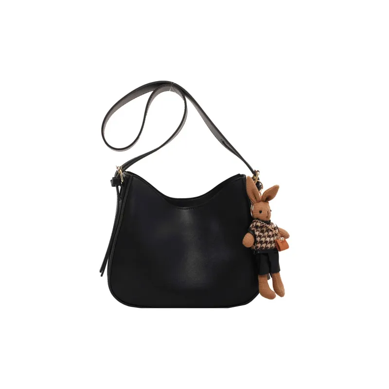 HCXK PU Shoulder Bag Crossbody Bag Regular Women's Black/Coffee/Khaki-3