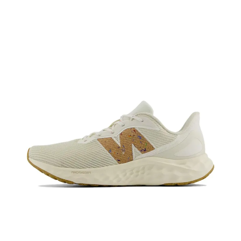 New Balance Cushioning Wear-Resistant Low-Top Running Shoes Men's Beige Brown-0