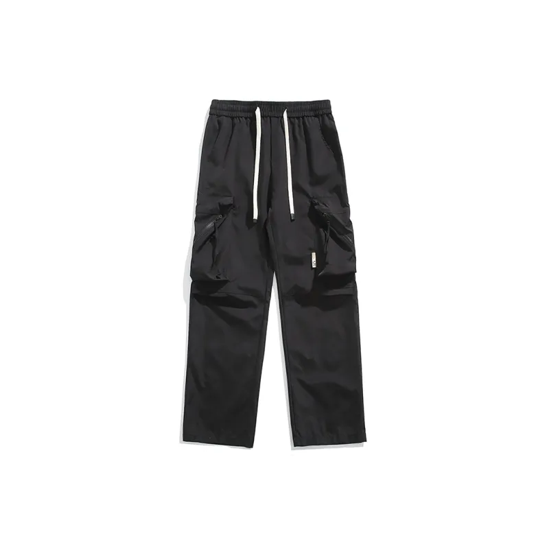 ELNHEN Cargo Pants Unisex Green-4
