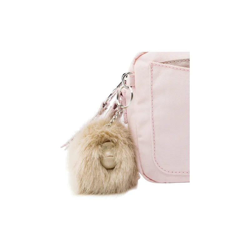 Kipling Polyamide Crossbody Bag Small Size Unisex Primrose Pink Ding-4