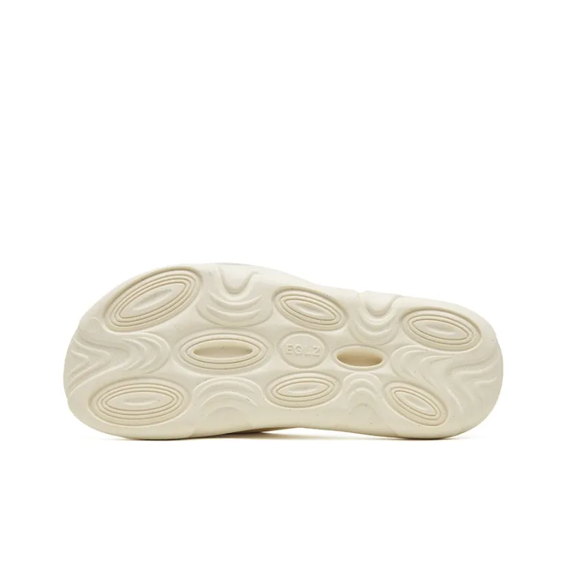 EQLZ EQUALIZER Oasis Slip Resistant Slide Slippers Unisex Heron White-6