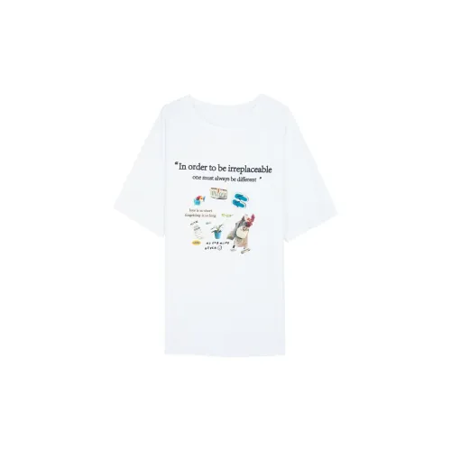 3COLOUR T-Shirts Women's Cloud White