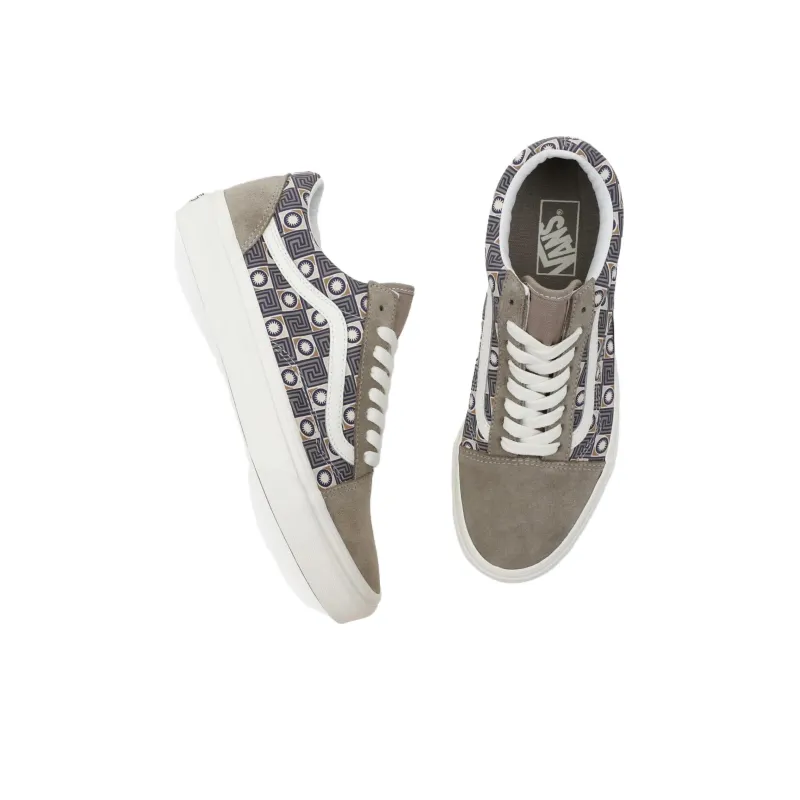 Vans Old Skool Geo Trek 'Olive White'-2