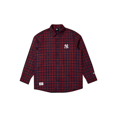 New Era Shirts Unisex Deep Red