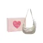 White Printer Ribbons Silk Scarf+Heartbeat Box Limited Edition