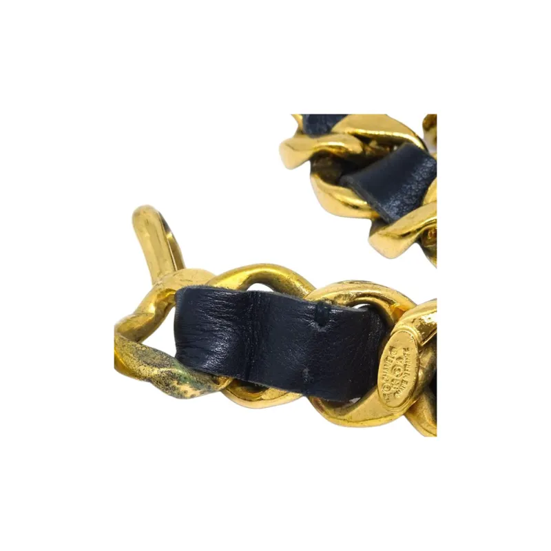 CHANEL 1993s Interlockig Cc Belt-3