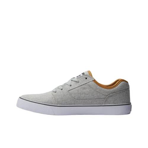 DC Shoes Canvas Shoes Men Low-Top Light Gray