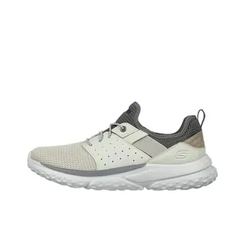 Skechers Relaxed Fit Cushioning Anti Slip And Wear Resistant Support Low Top Casual Shoes Men's Gray Loose Fit