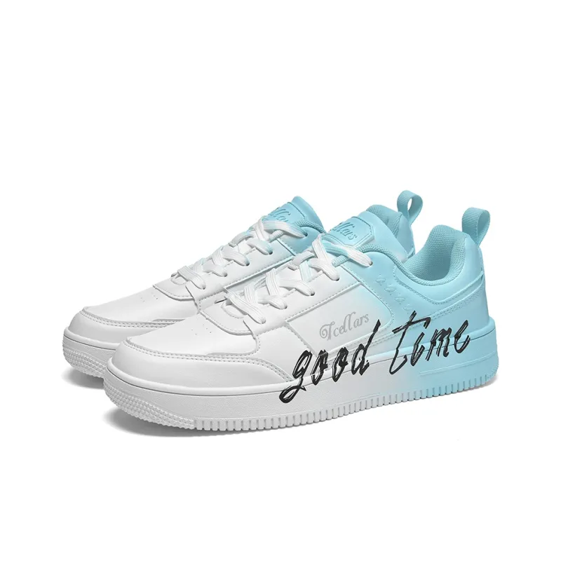 TCELLARS Skateboard Shoes Unisex Low Top White-38