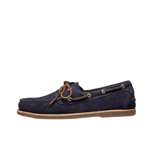 G.H. Bass & Co. Boat Shoes Men Marine Blue