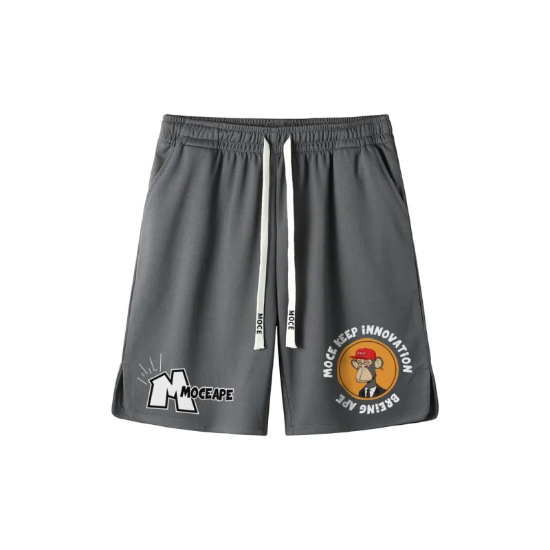 Moce x WULIAOYUAN LIANMINGKUAN Casual Shorts Men's-11