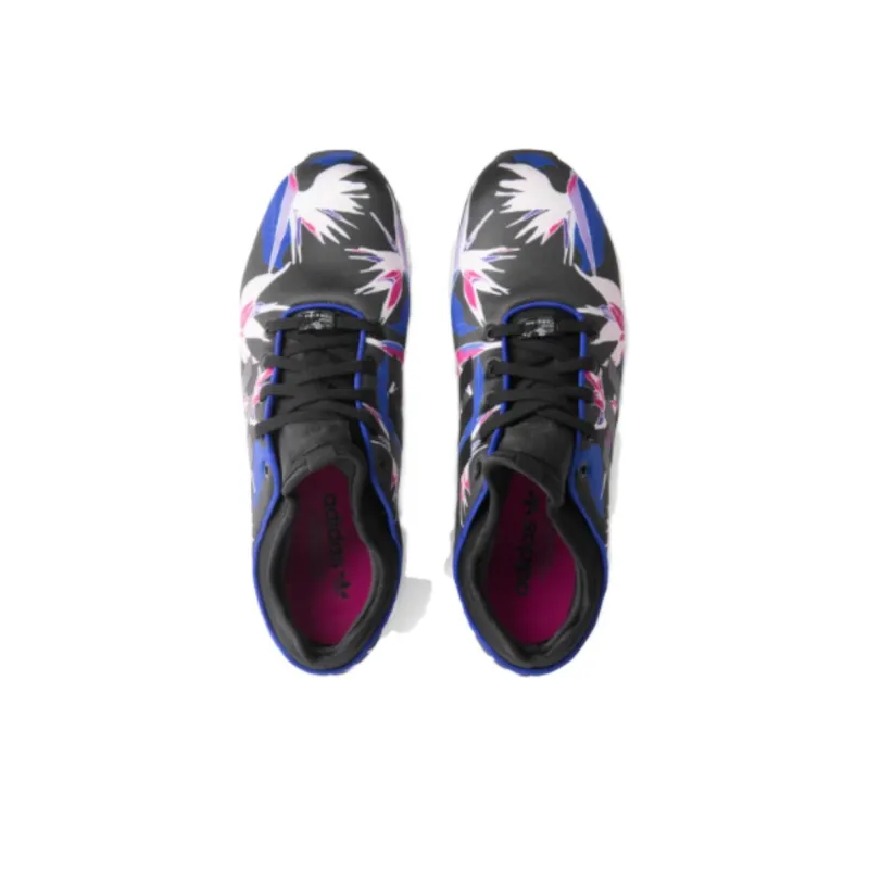 Adidas Zx Flux Floral Blue Blue-4