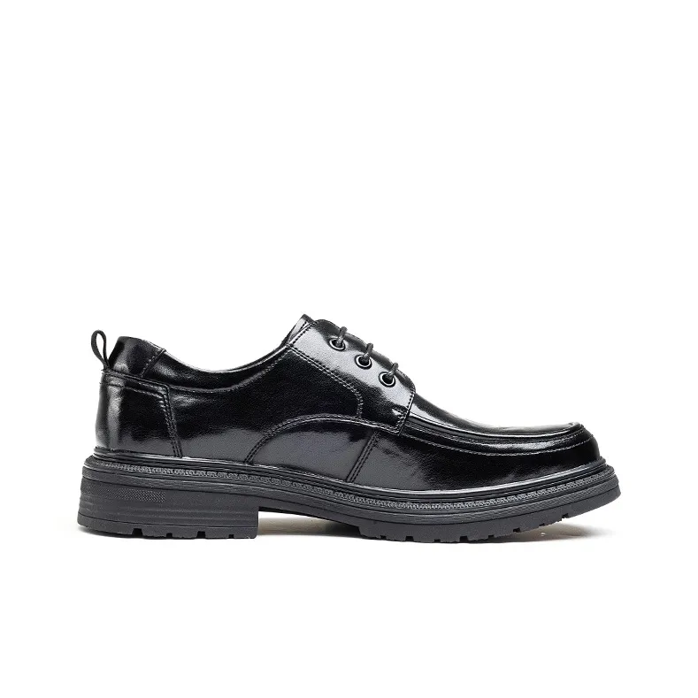 JOSINY Men's Casual Shoes Men Low Top Black-2