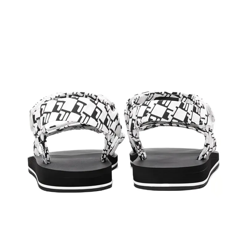 FILA DRIFTER TS Bandana Beach Sandals Men's Black White-3