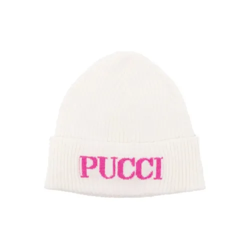 EMILIO PUCCI Wool Cashmere Beanies Kids' Pink