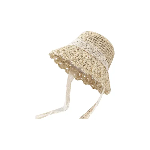 MITHAOL KUSC Paper Straw Bucket Hats Women's