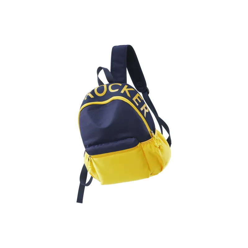 Werocker Fabric Backpack Unisex Yellow Blue/Blue Green/Classic Black-4