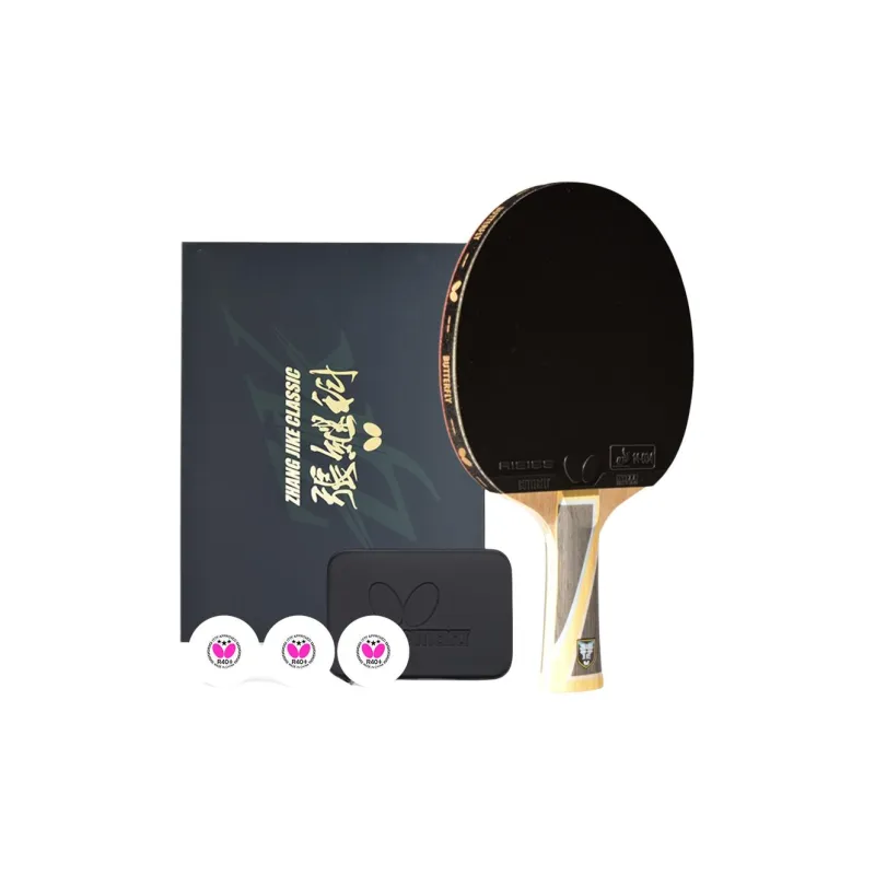 Butterfly Ping Pong Paddles Unisex Black/Red-4