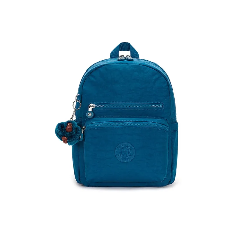 Kipling Polyamide Backpack Regular Unisex Blue/Soft Pink/Metal Quartz Color-0