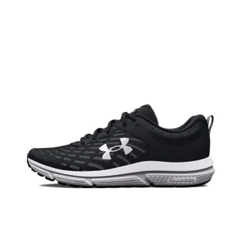 Under Armour Charged Assert 10 4E Wide 'Black White'