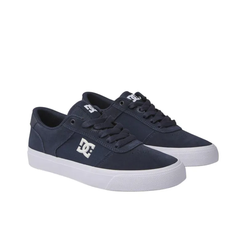 DC Shoes Teknic Low-Top Skateboard Shoes Men's Dark Blue-2