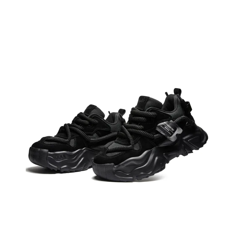 RIFUGIO VO' Shock Absorbers With Slip Resistant And Abrasion Resistant Properties Low Top Chunky Sneakers Unisex-20