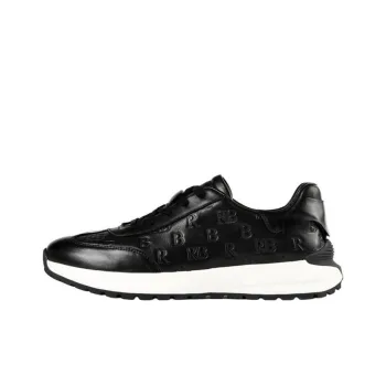 Raidy Boer Casual Shoes Men Low Top Black/White