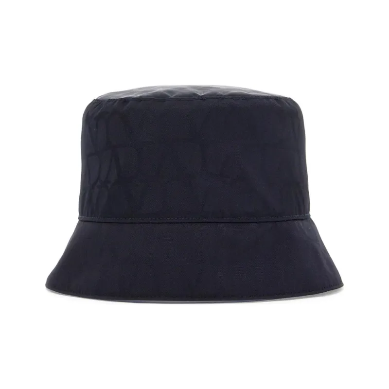 Valentino Toile Iconographe Reversible Bucket Hat With Pouch Pocket-1