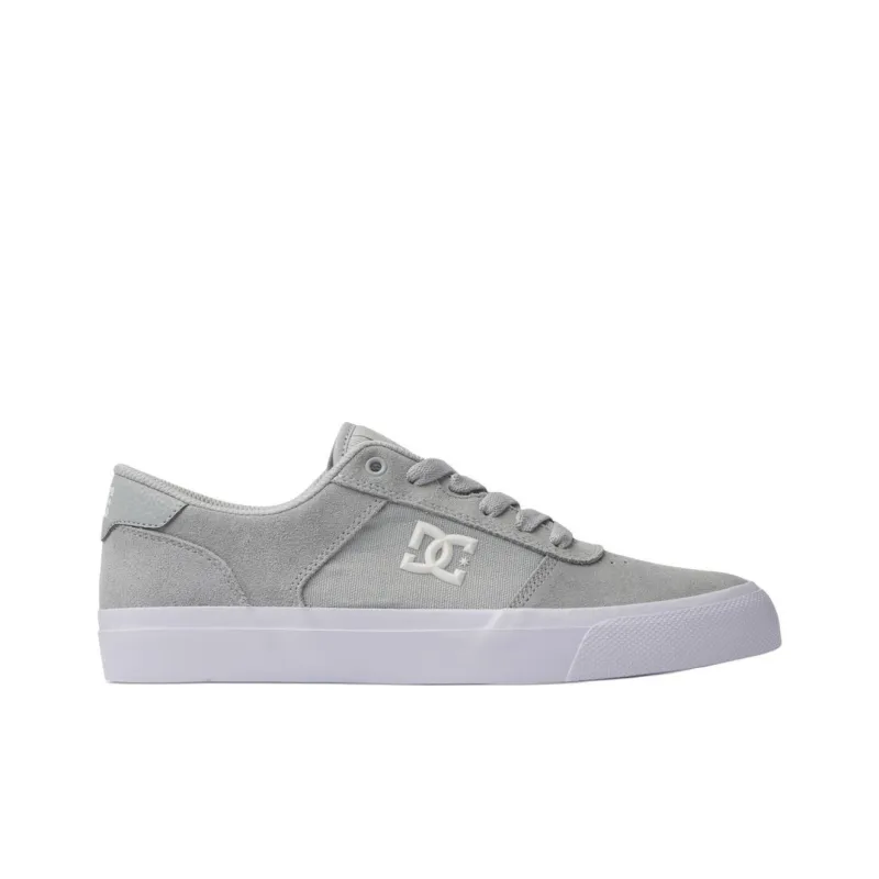 DC Shoes Teknic Low-Top Skateboard Shoes Men's Gray-1