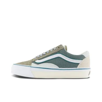 Vans Old Skool Collection TDC Slip Resistant Shock Absorbers Low Top Skateboard Shoes Unisex Beige Green