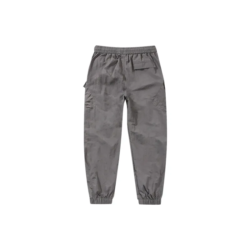 Jeep Individual Lace Up Straight Fit Casual Pants Unisex-31