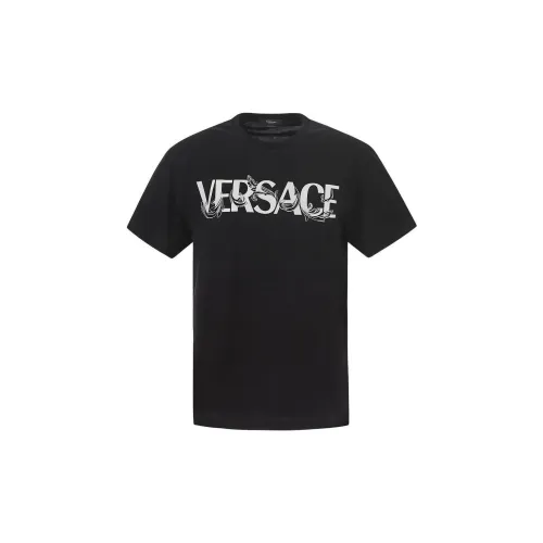 VERSACE T-Shirts Men Black