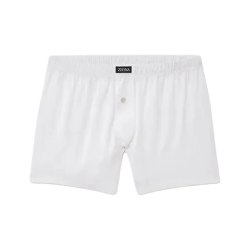 Ermenegildo Zegna Logo Detailed Elasticated Waistband Boxers-1