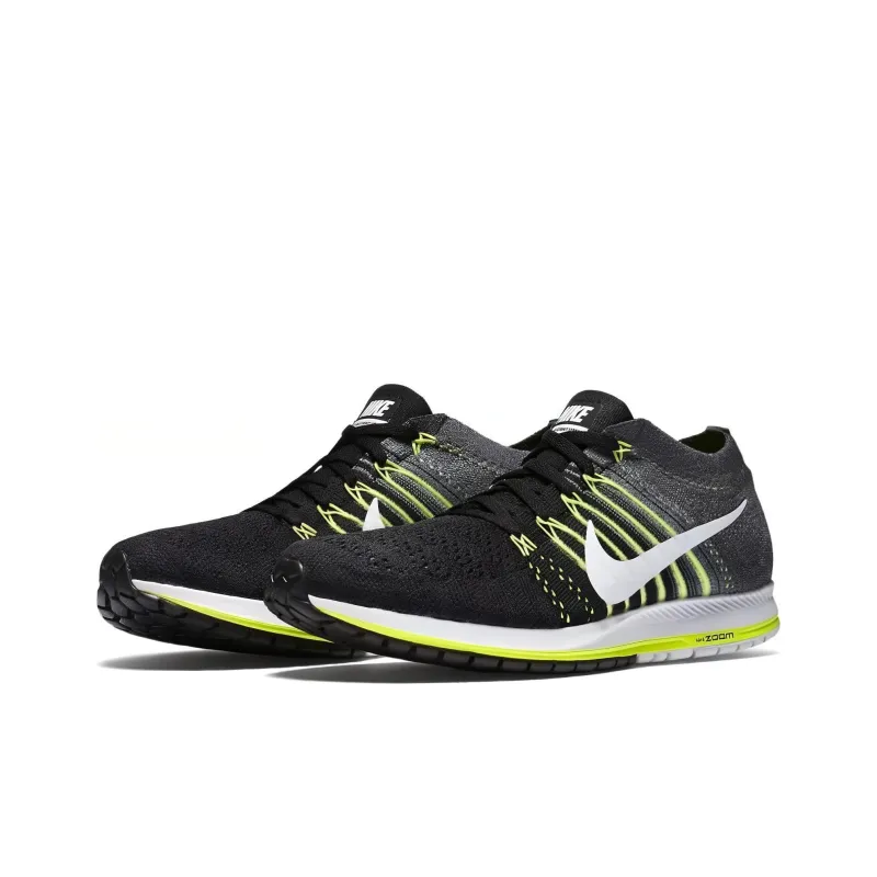 Nike Flyknit Streak Black Volt-2