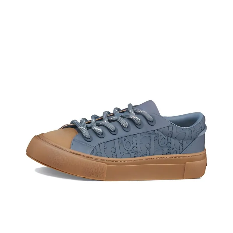 STONE ISLAND x DIOR B33 Capsule Collection Platform Shoes Skateboard Shoes Men's Blue-2