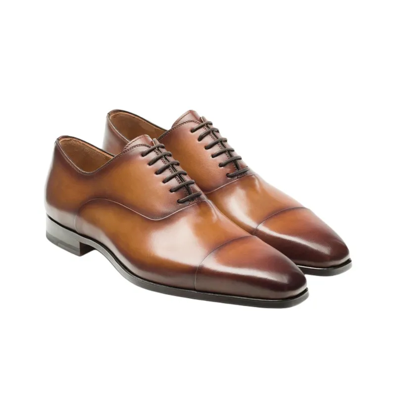 Magnanni Corey Dress Shoes Men's Umber-2