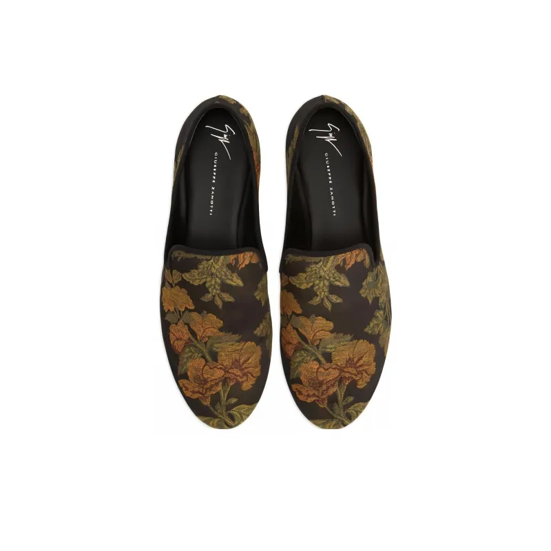 Giuseppe Zanotti Floral embroidered Slip on Loafers-4