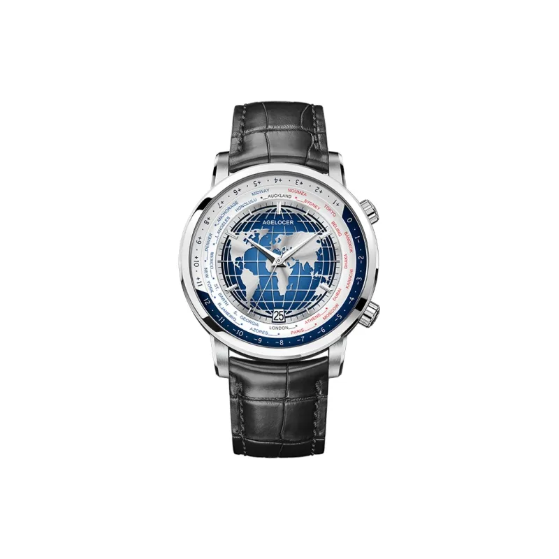 AGELOCER Men Universal Time Watch-1
