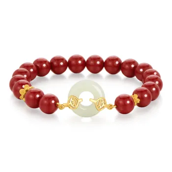 MOLADY Chalcedony Jade Bracelet For Women's Women's