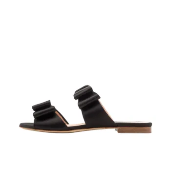 Rupert Sanderson Slide Slippers Women's Black