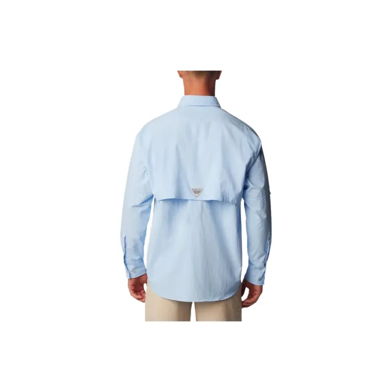Columbia Men’s PFG Bahama™ II Long Sleeve Shirt - Tall Shirt Men's Blue-1