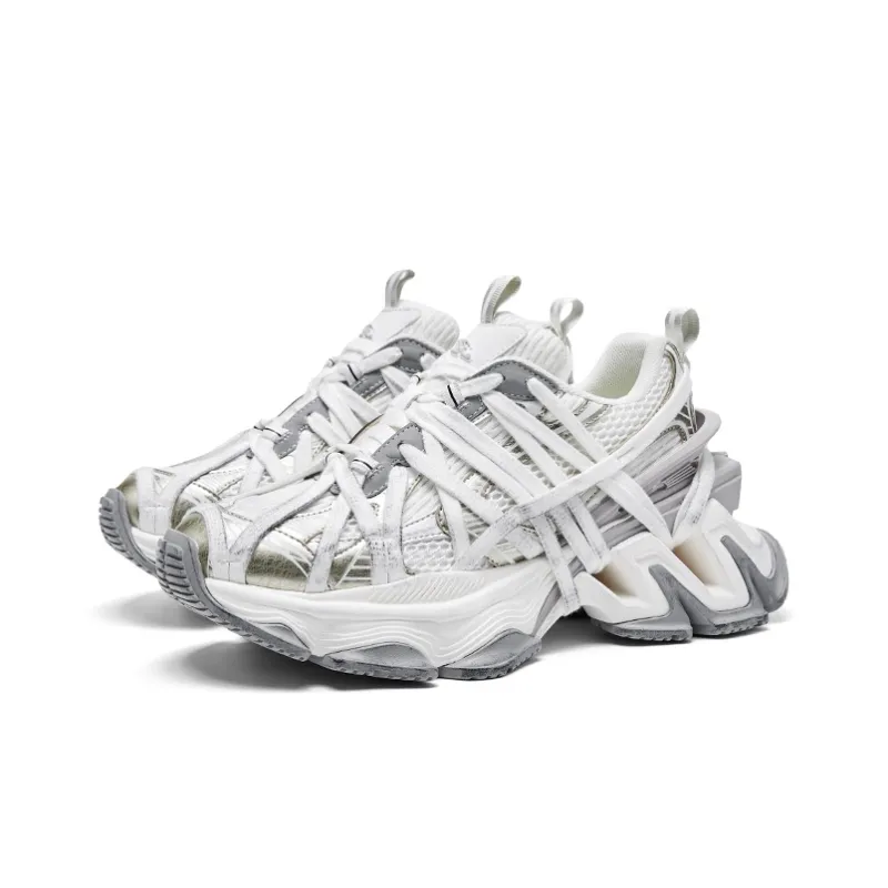CHERYKALLY Durable Breathable Low-Top Chunky Sneakers-7