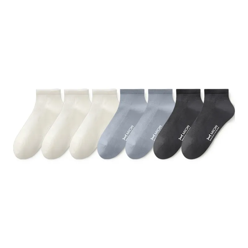 MIIOW Mid Calf Socks Men's 7 Pack-10