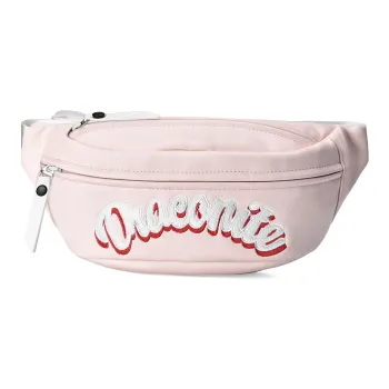 DRACONITE Pu Sling Bag Shoulder Bag Crossbody Bag Fanny Pack Regular Unisex Pink