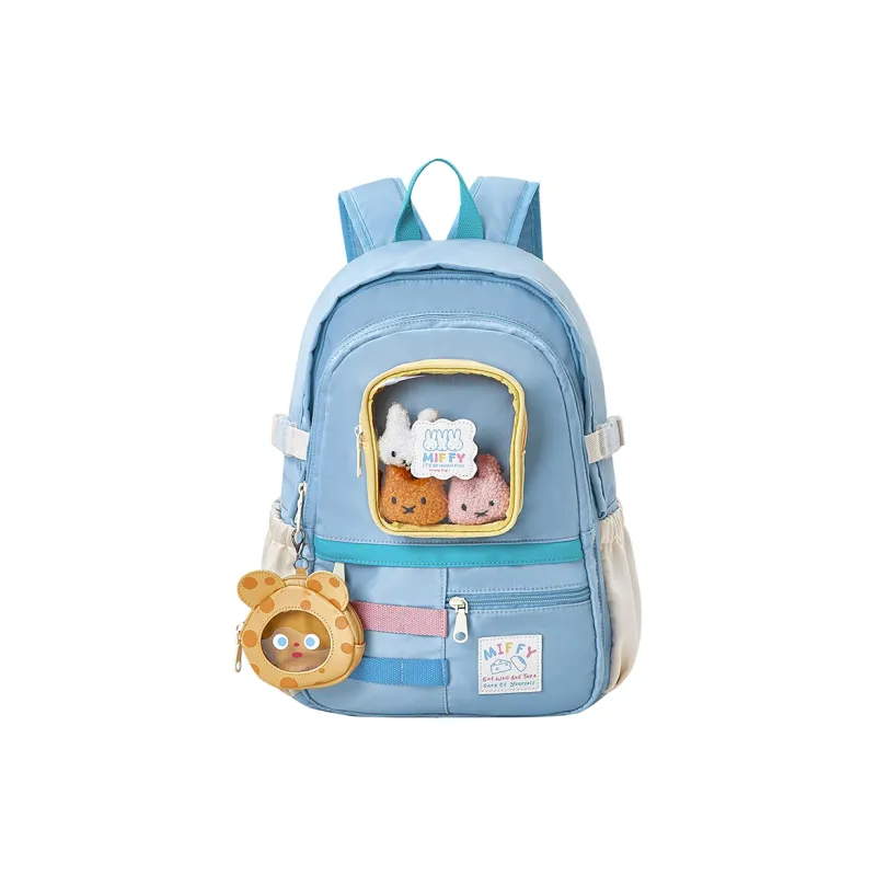 Miffy Fabric Backpack Women's White/Yellow-11