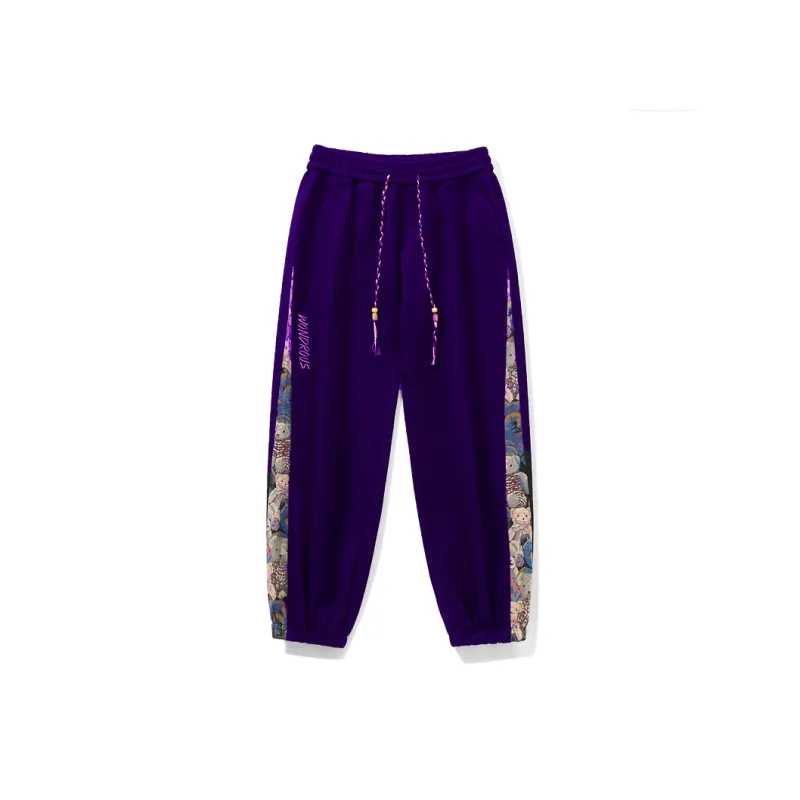 PAINT STAIN Casual Pants Unisex-34